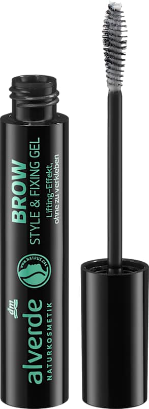 alverde NATURKOSMETIK Gel sourcils Style & Fixing transparent 15 ml