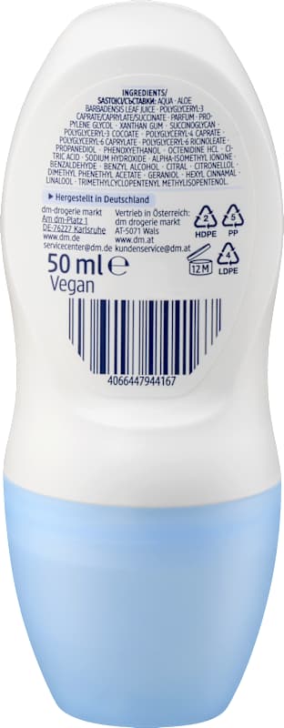 Balea Déodorant roll-on Sensitive 50 ml