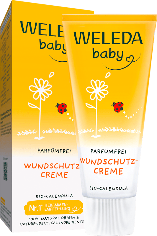 Weleda Calendula Wundschutzcreme parfümfrei, 75 ml — produit allemand authentique au Maroc