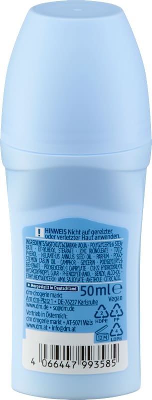 Balea MEN Déodorant roll-on Sensitive 50 ml