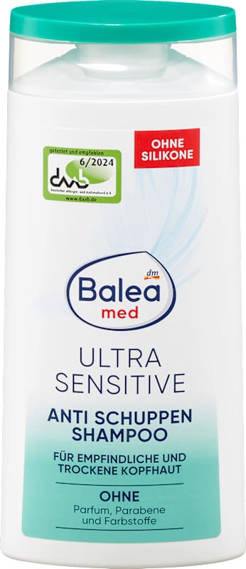Balea med Shampooing antipelliculaire ultra sensitive 250 ml