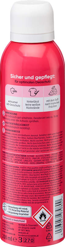 Balea Déodorant spray Sweet Sunshine 200 ml