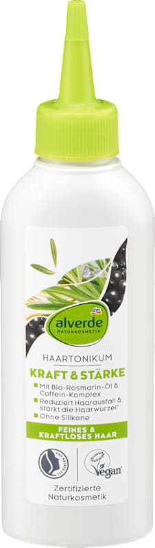 alverde NATURKOSMETIK Tonique cheveux force et vigueur 150 ml