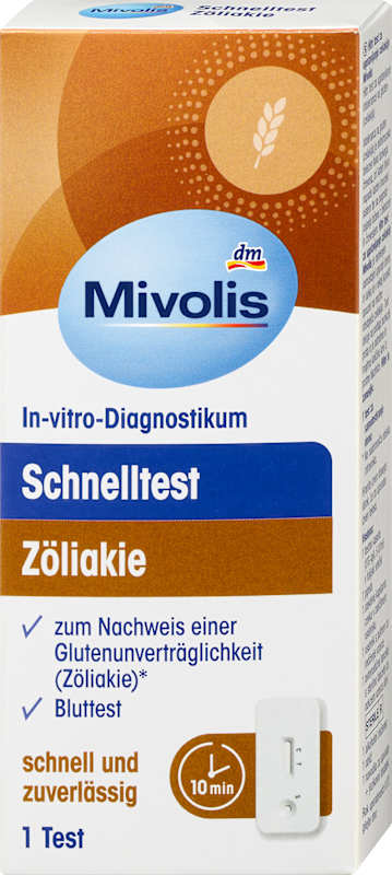 Mivolis test rapide maladie cœliaque 1 utilisation 1 pièce