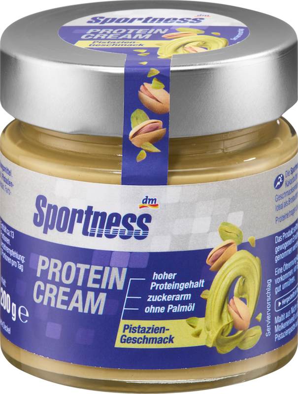 Sportness Crème protéinée goût pistache 200 g