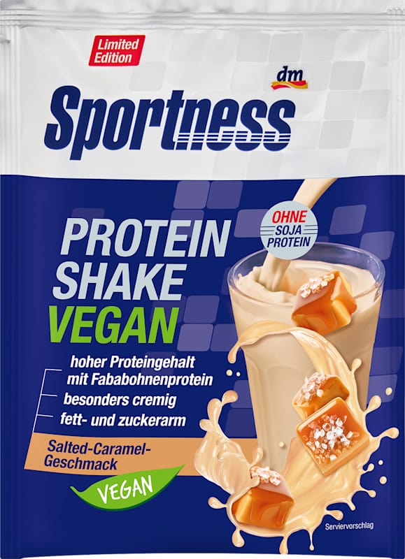Sportness Poudre protéinée vegan caramel salé 28 g