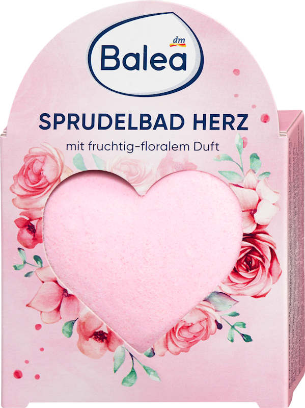 Balea Bombe de Bain Cœur 1 pièce