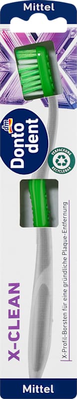 Dontodent brosse à dents X-clean medium 1 pièce