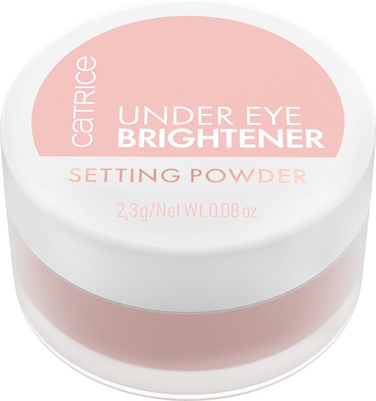 Catrice Poudre libre Puder Under Eye Brightener 010 Light Rose, 2,3 g — produit allemand authentique au Maroc