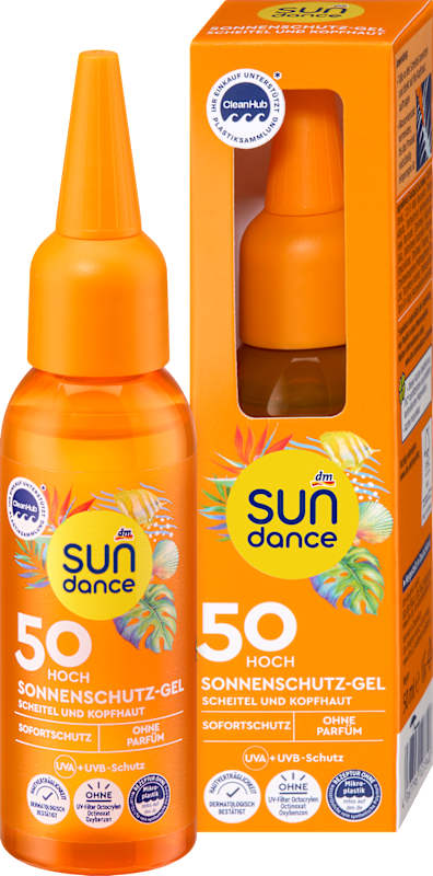 SUNDANCE Gel solaire pour cuir chevelu LSF 50, 50 ml
