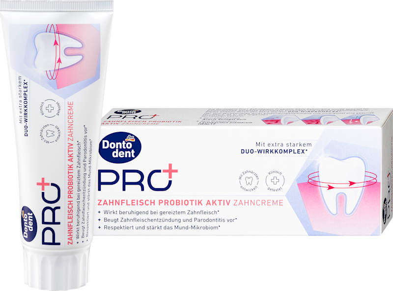 Dontodent PRO+ Dentifrice gencives Probiotik Aktiv 75 ml