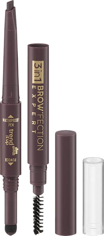 trend !t up crayon sourcils 3en1 Brow'fection 040 Dark Chocolate Brown 0,4 g