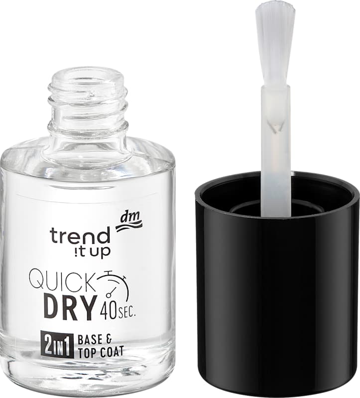 trend !t up Base & Top Coat 2en1 Séchage Rapide 10,5 ml