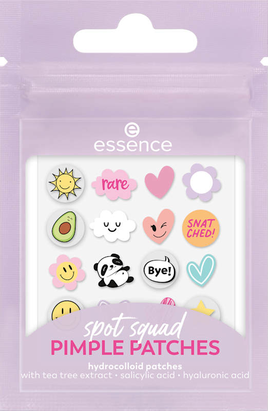 essence Patchs anti-imperfections Spot Squad, 32 pièces