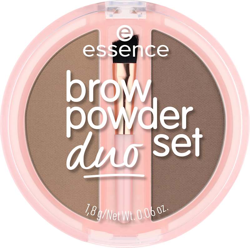 essence Set poudre à sourcils Duo 01, 1,8 g