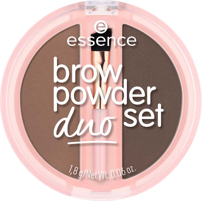 essence Set poudre à sourcils Duo 02, 1,8 g