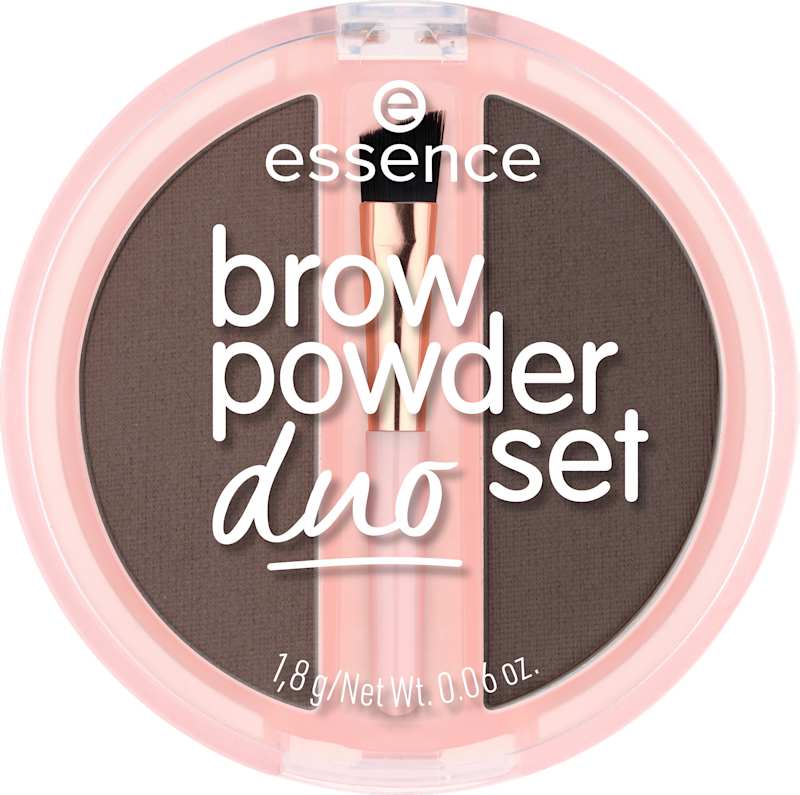 essence Set poudre à sourcils Duo 03, 1,8 g