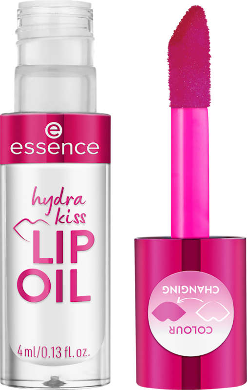 essence Huile à lèvres Hydra Kiss 06 Cranberry Is Back, 4 ml