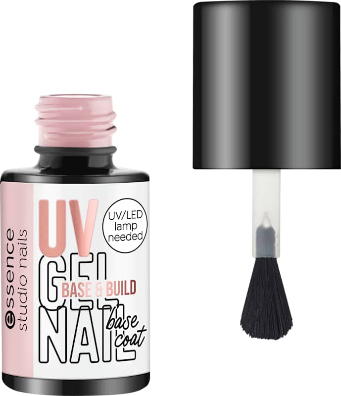 essence Top Coat UV Studio Nails Base & Build 01 Make-up Rosé, 5 ml