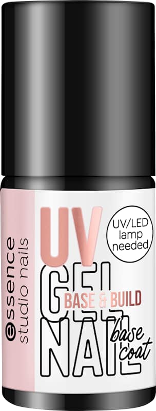 essence Top Coat UV Studio Nails Base & Build 01 Make-up Rosé, 5 ml