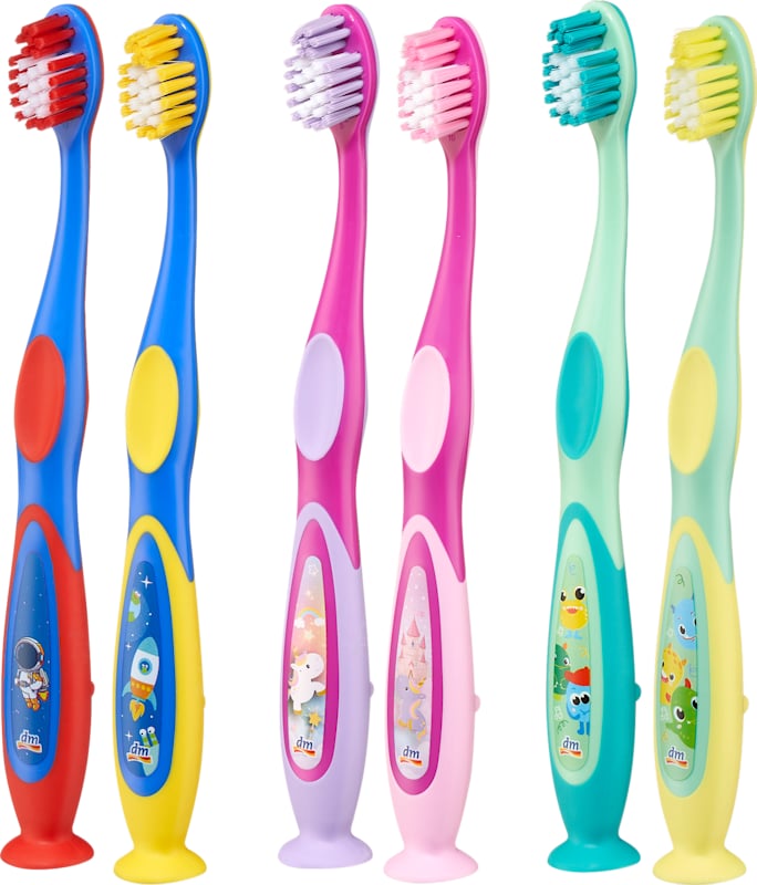 Dontodent Brosse à dents enfant souple 3-6 ans 2 pièces