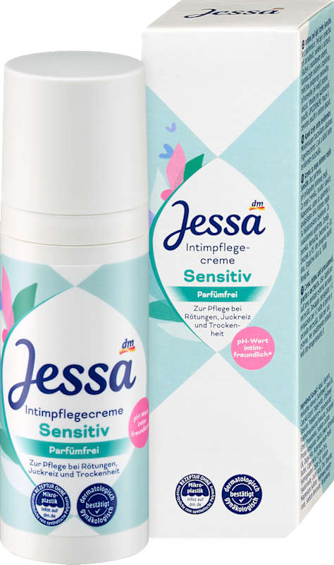Jessa Crème de soin intime Sensitive 50 ml