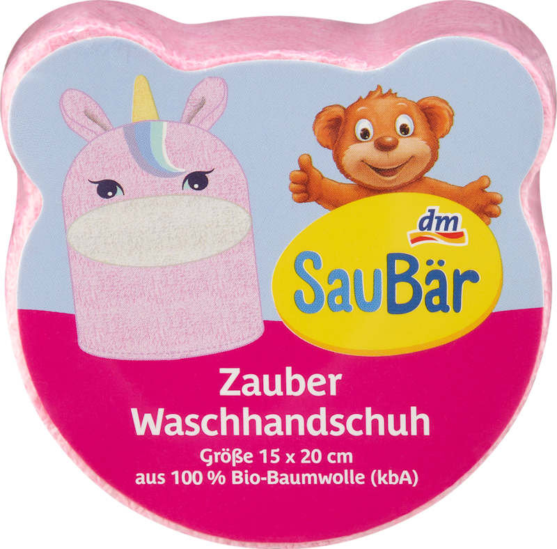 SauBär gant de lavage magique 1 pièce