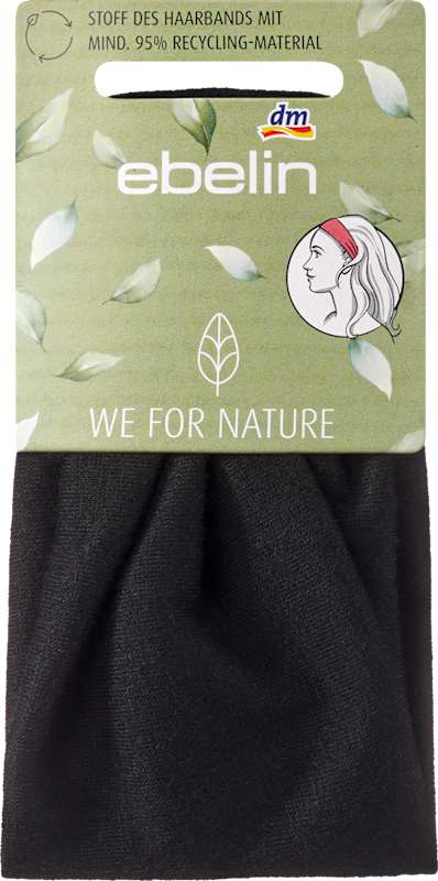 ebelin bandeau cheveux noir 1 pièce