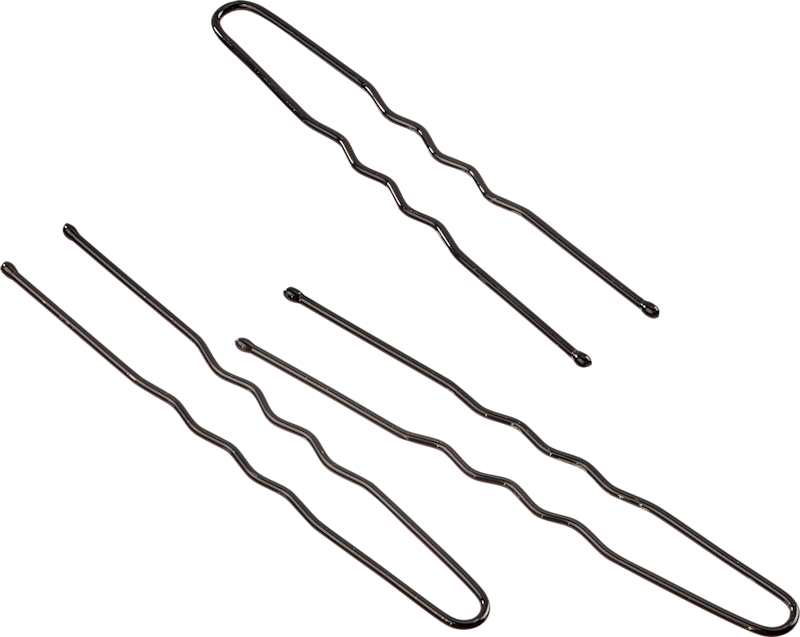 ebelin épingles à cheveux longues noir 15 pièces