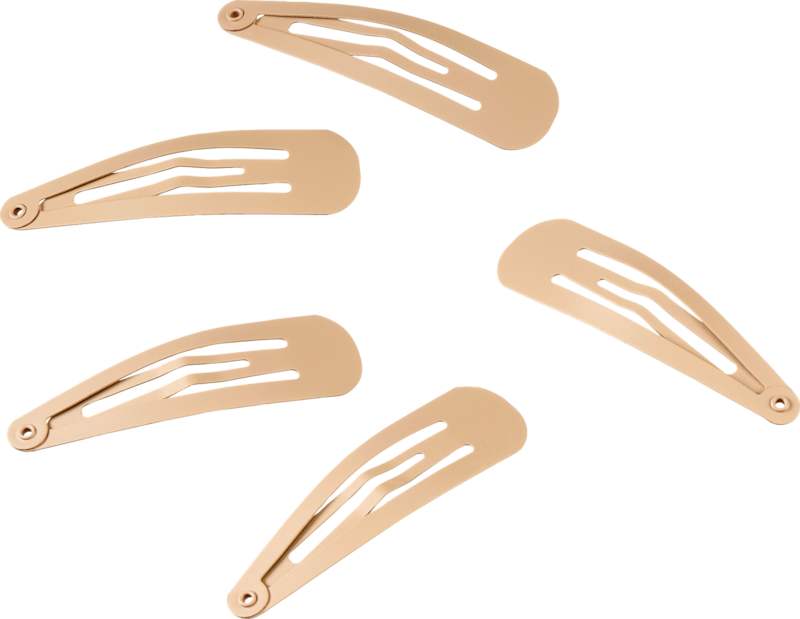 ebelin pinces à cheveux aspect mat blond 5 pièces