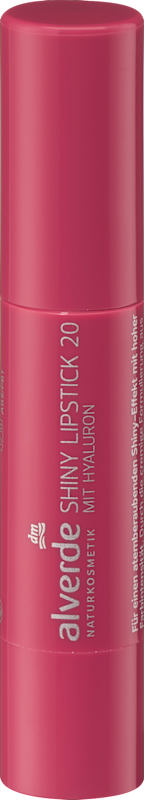 alverde NATURKOSMETIK rouge à lèvres Shiny 20 2,8 g