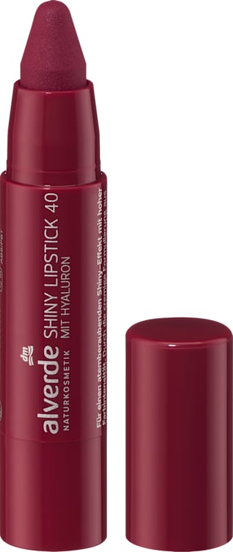 alverde NATURKOSMETIK Rouge à lèvres Shiny 40 2,8 g