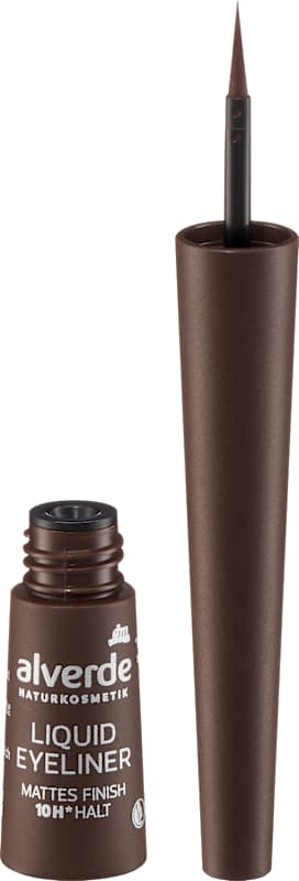 alverde NATURKOSMETIK Eyeliner liquide 20 Brown 2,5 ml