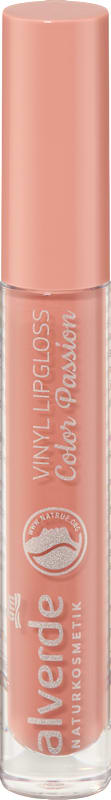 alverde NATURKOSMETIK gloss à lèvres Vinyl Color Passion 10, 4 ml