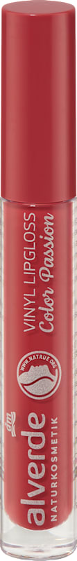 alverde NATURKOSMETIK Gloss à lèvres Vinyl Color Passion 40 4 ml