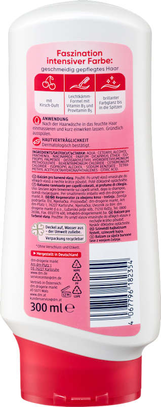 Balea Après-shampoing Éclat couleur 300 ml