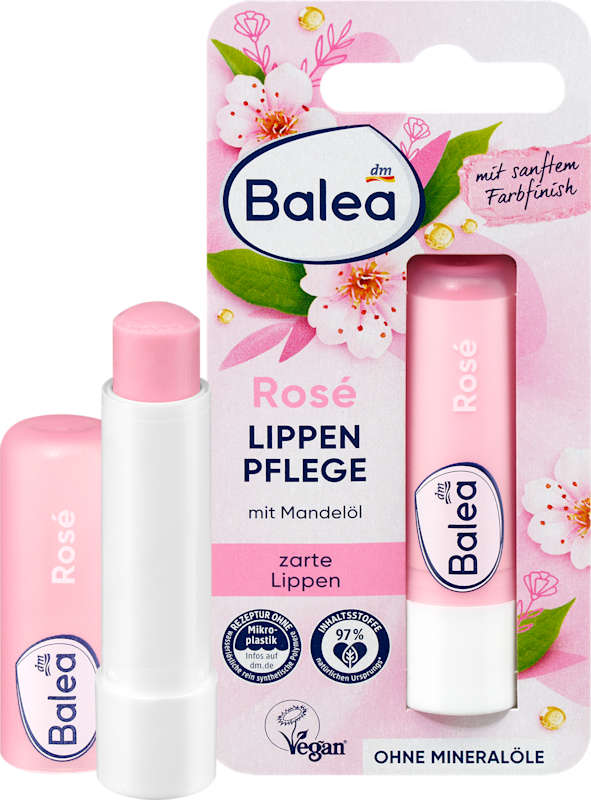 Balea Soin des lèvres rosé, 4,8 g