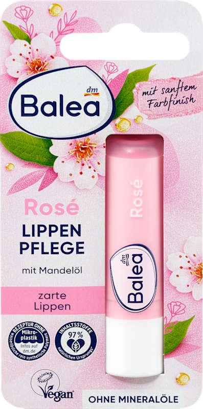 Balea Soin des lèvres rosé, 4,8 g