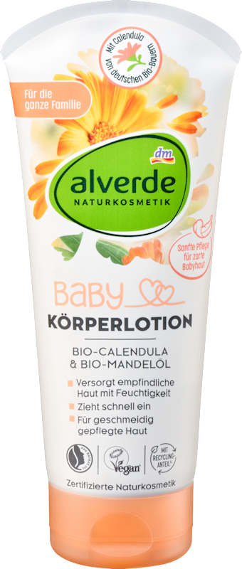 alverde BABY lotion corporelle bébé 200 ml