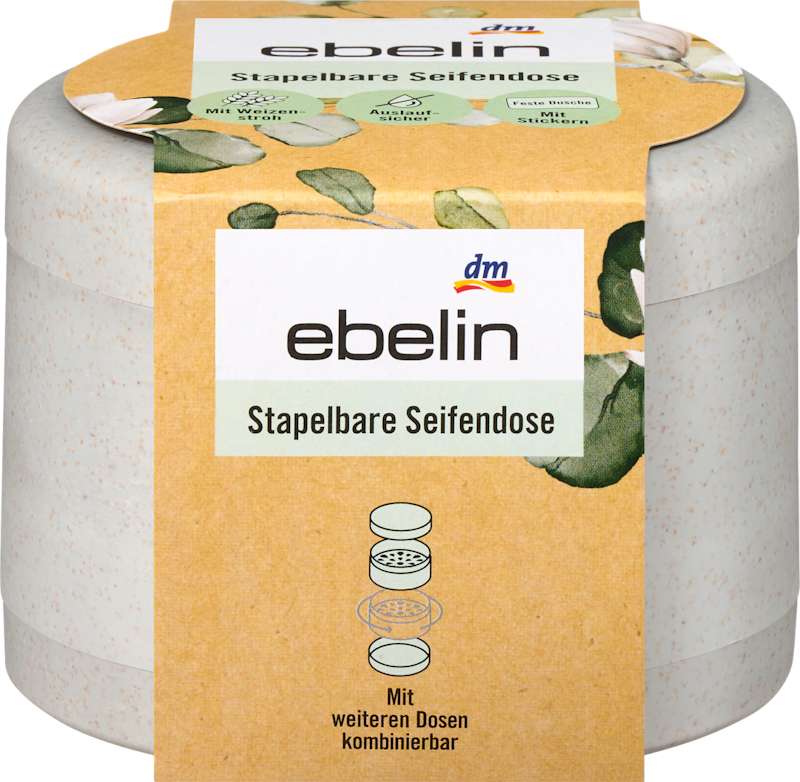 ebelin Porte-savon empilable 1 pièce