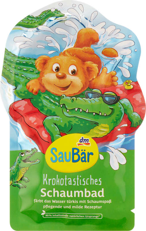 SauBär Bain moussant Krokotastisch 40 ml