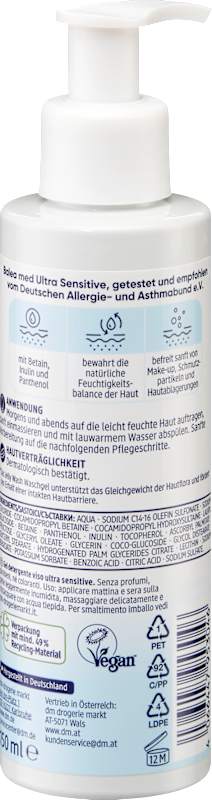Balea med Gel lavant Jelly Wash Ultra Sensitive 150 ml