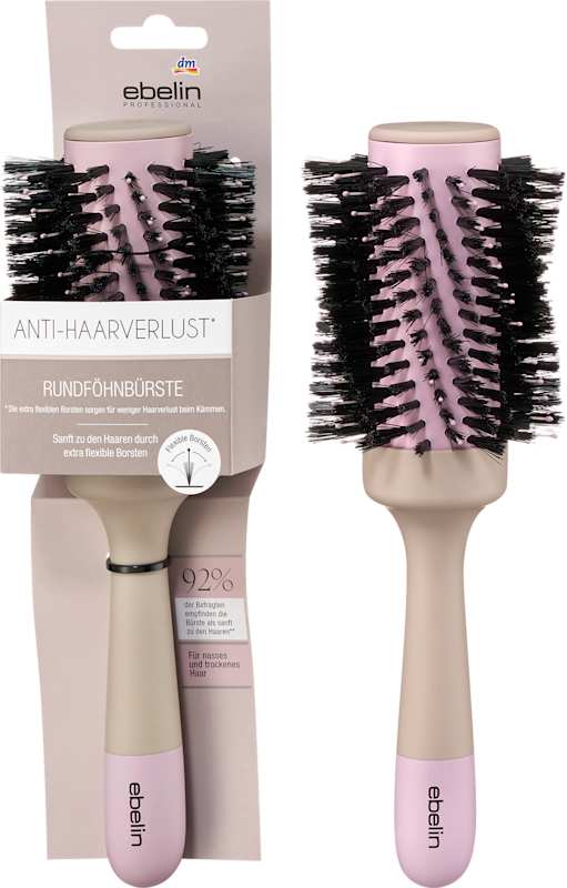 ebelin PROFESSIONAL brosse ronde anti-chute 1 pièce