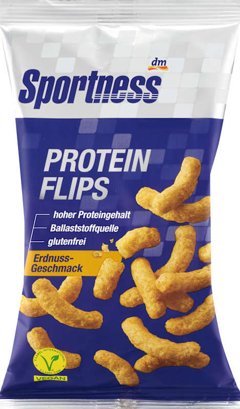 Sportness Protein Flips goût cacahuète 50 g