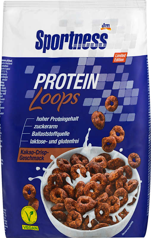 Sportness Protein Loops goût cacao crisp 250 g