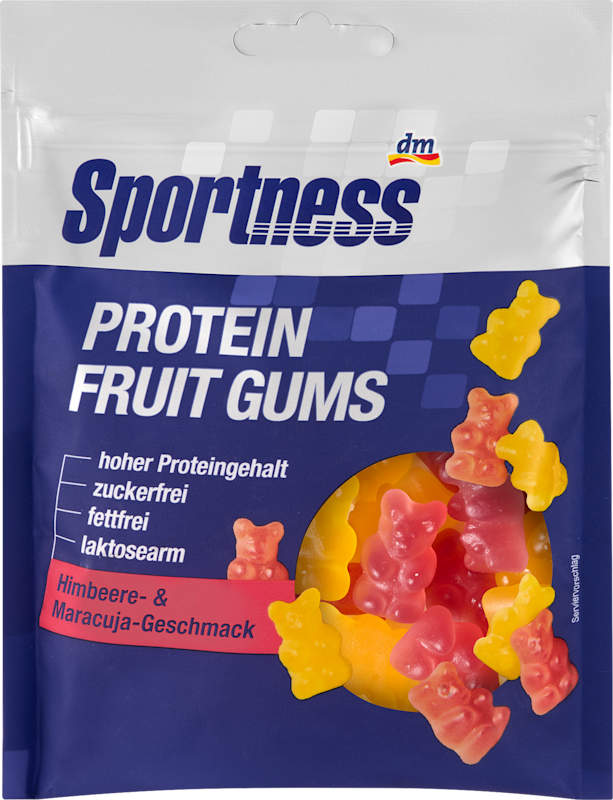 Sportness Gommes aux fruits protéinées 90 g