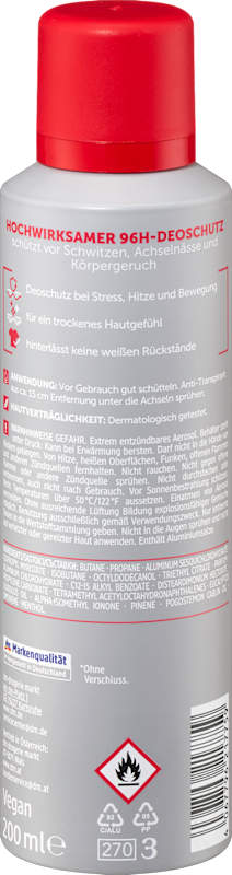 Balea MEN Anti-transpirant spray Ultimate Dry 200 ml