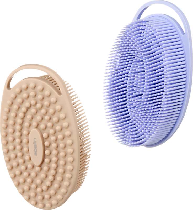 ebelin brosse corporelle en silicone 1 pièce