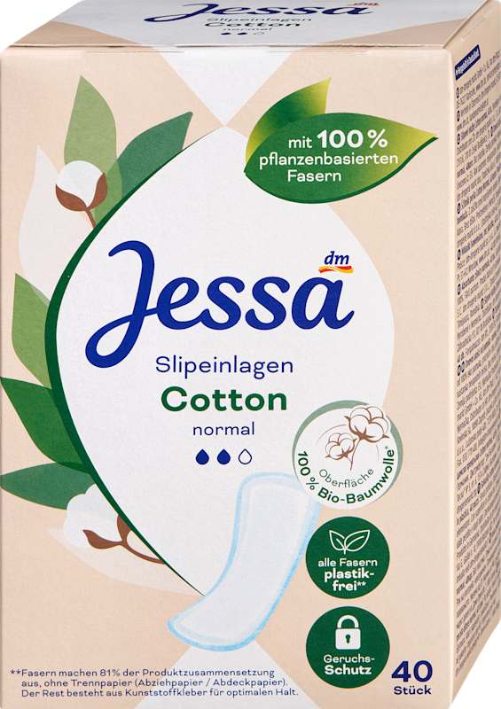 Jessa protège-slips Cotton Normal 40 pièces