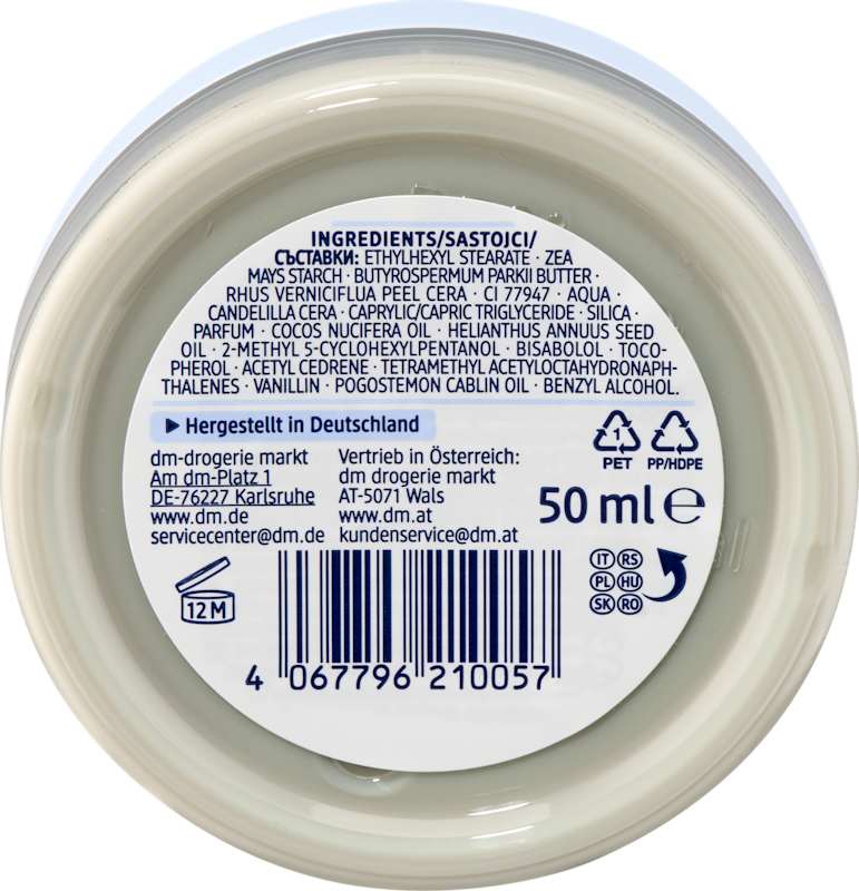 Balea Déodorant crème sensitive 50 ml